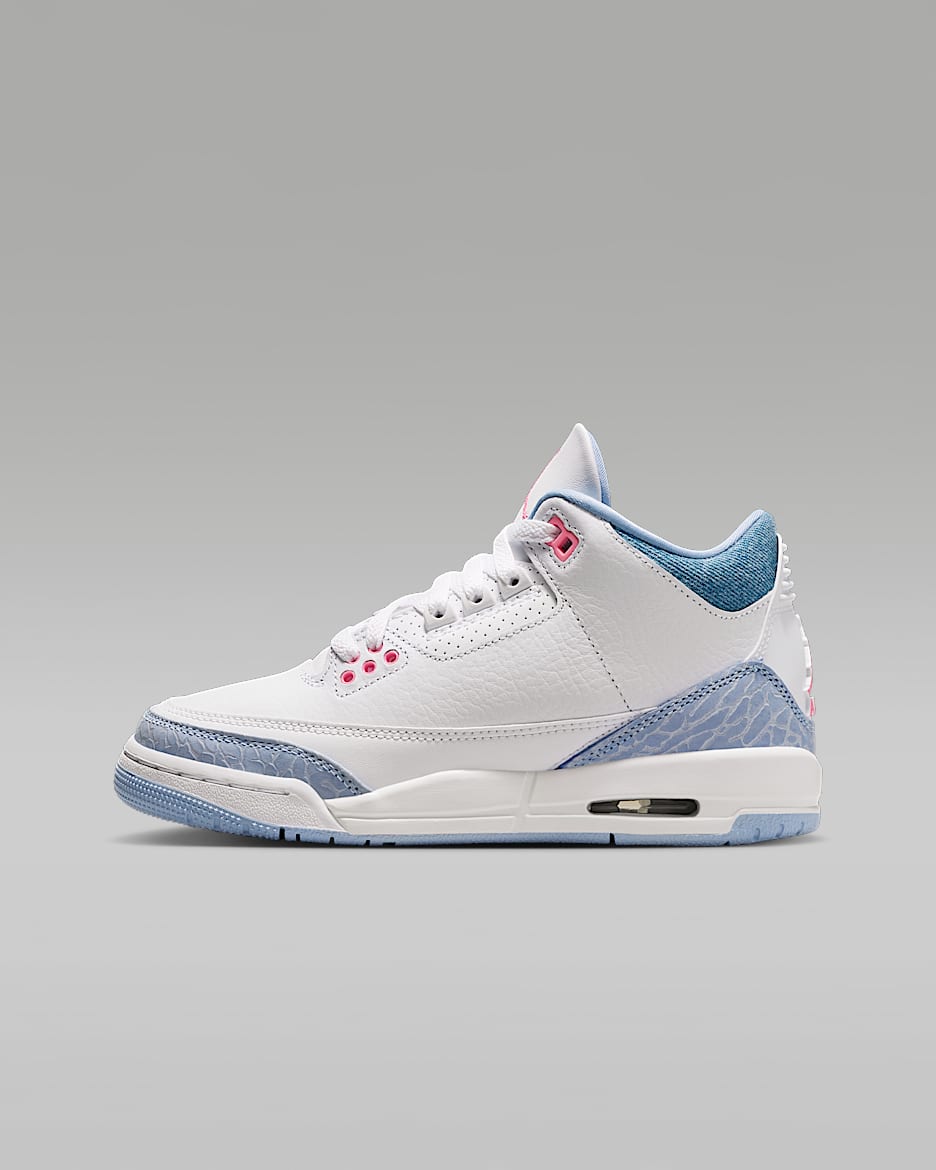 Air Jordan 3 Retro Older Kids' Shoes. Nike ID Air Jordan 3 Retro Older Kids' Shoes. Nike ID